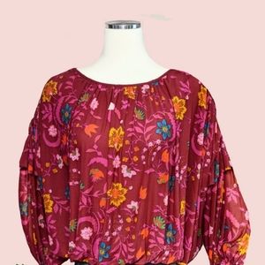 Free people top - beautiful - size small